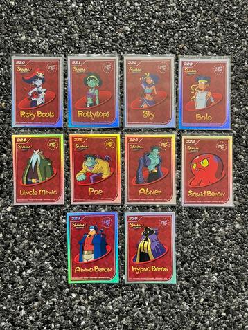 10 x Shantae Risky Revenge LRG Trading Cards beschikbaar voor biedingen