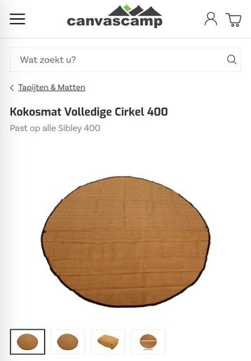 Bell /sahara / sibley tent 400 kokosmat beschikbaar voor biedingen