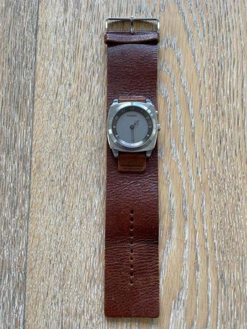 Montre homme de marque Fossil bracelet en cuir