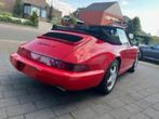 Porsche 964 cabrio Carrera 2*Oldtimer* Garantie mogelijk*, Auto's, 4 zetels, Achterwielaandrijving, Zwart, Cabriolet