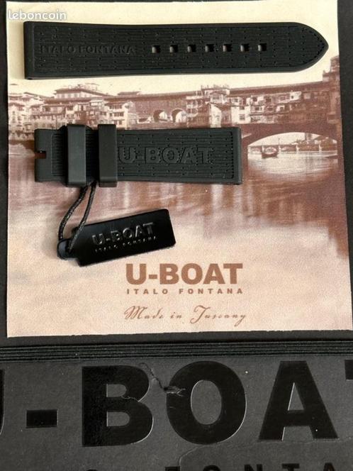 U-BOAT BRACELET MONTRE 22/20 NEUF, Bijoux, Sacs & Beauté, Montres | Hommes, Neuf, Montre-bracelet, Autres marques, Synthétique