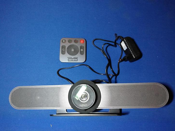 Logitech Meetup, Computers en Software, Webcams, Gebruikt, Bedraad, ChromeOS, MacOS, Windows, Android, iOS, Facetracking, Zoomfunctie