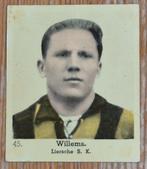 1930s Lecocq (pre panini) 45 Karel Willems Lierse SK, Ophalen of Verzenden, Gebruikt, Poster, Plaatje of Sticker