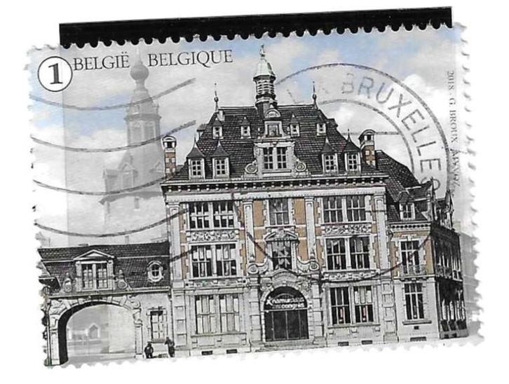 Postzegel Broux, Postzegels en Munten, Postzegels | Europa | België, Gestempeld, Frankeerzegel, Overig, Gestempeld, Ophalen of Verzenden