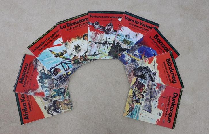Comics Integral uit de Tweede Wereldoorlog 9 delen EO Hachet, Boeken, Stripverhalen, Gelezen, Complete serie of reeks, Ophalen of Verzenden