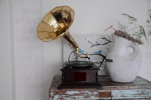 grammofoon speler, platenspeler-grammofoon, Huis en Inrichting, Woonaccessoires | Overige, Nieuw, Ophalen of Verzenden