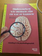 Onderzoeken Wie mensen zijn en wat ze kunnen, Livres, Psychologie, Enlèvement ou Envoi, Neuf, Autres sujets/thèmes, Miet Craeynest; Pol Craeynest