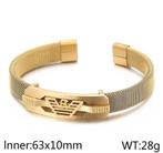 Bracelet homme longueur 22 cm, Enlèvement ou Envoi, Neuf, Noir, Or