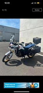Honda africa twin 1000cc 9000km, Motoren, Particulier