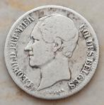 ½ Franc 1850 (Blootshoofds) Leopold I / Zeldzaam !!, Postzegels en Munten, Zilver, Ophalen of Verzenden, Zilver, Losse munt