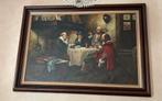 Groot schilderij in prachtige kader, Ophalen
