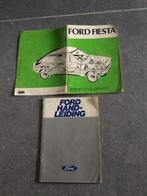 Ford Fiesta  instructie en handleiding boekjes, Ophalen