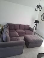 Hoekfauteuil + voetenbank, Ophalen, Zo goed als nieuw
