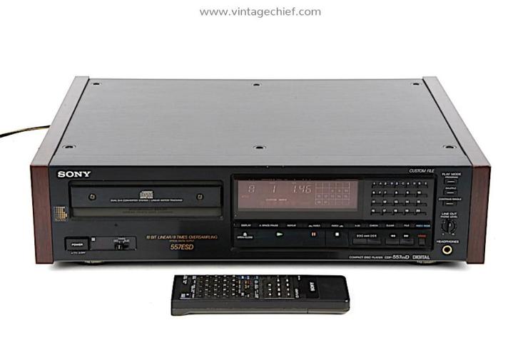 SONY  CDP-557ESD, Audio, Tv en Foto, Cd-spelers, Zo goed als nieuw, Sony, Ophalen