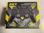 RX3 Zwarte Controller (bedraad) PlayStation 3 en PC, PlayStation 3, Contrôleur, Enlèvement, Neuf