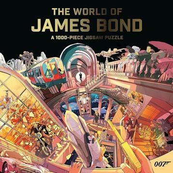 The World of James Bond A 1000 stukjes Jigsaw puzze beschikbaar voor biedingen