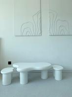 Organische tafel met 2 krukjes, Nieuw!, Enlèvement, Neuf, Table(s) et Chaise(s)