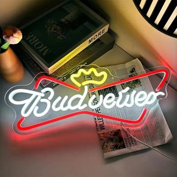 Enseigne au néon LED Budweiser