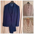 Pomandi 2 Kostuums + Gilet, Ophalen, Zo goed als nieuw, Blauw