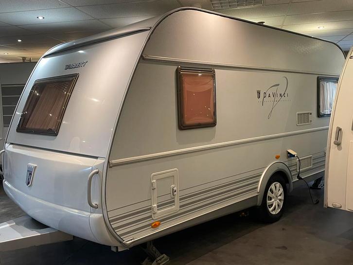 Nette caravan Tabbert Da Vinci, Mover, luifel,rondzit, Caravans en Kamperen, Caravans, Bedrijf, tot en met 4, Rondzit, Tabbert