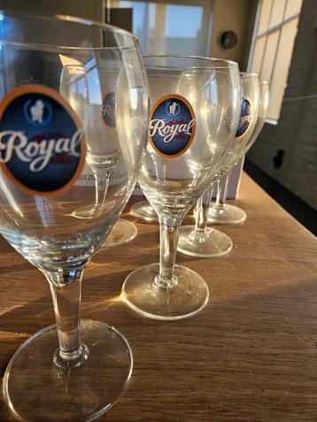 glazen Palm Royal (6stuks) beschikbaar voor biedingen