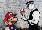 BANKSY: uniek werk. Hoogwaardige afwerking, Ophalen of Verzenden
