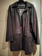 Lederen halflange jas, Ophalen, Zo goed als nieuw