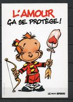 Carte postale : Le petit Spirou : l'amour, ça se protège, Enlèvement