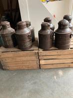 Melkannen ,melkbussen ,mooie oude kleine melkkannen ,25 euro, Ophalen, Gebruikt