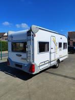 Caravan Knaus Sudwind 450TU model 2000 met isabella voortent, Caravans en Kamperen, Caravans, Rondzit, Dwarsbed, Particulier, 4 tot 5 meter