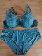 BH 85B & slip maat M, Kleding | Dames, Ondergoed en Lingerie, Ophalen of Verzenden, Groen, Setje