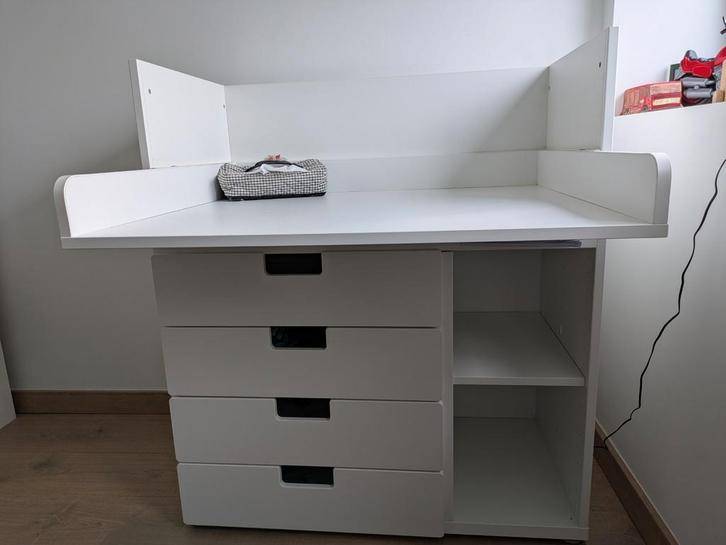Verzorgingstafel met laden, Kinderen en Baby's, Kinderkamer | Commodes en Kasten, Gebruikt, Ophalen
