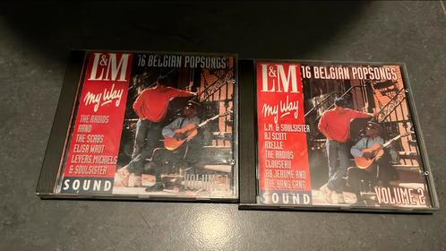 L&M 16 Belgian Pop Songs vol 1 + vol 2, CD & DVD, CD | Pop, Comme neuf, Enlèvement ou Envoi