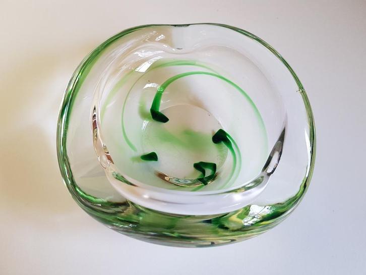 Glaswerk asbak Maastricht Holland, Antiek en Kunst, Antiek | Glaswerk en Kristal, Ophalen of Verzenden