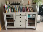 Ikea kastje - zelf wit geschilderd, Huis en Inrichting, Kasten | Dressoirs, Ophalen, Gebruikt, 100 tot 150 cm, Rustiek