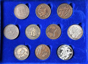 Penningset Wijmingenteelt-Mandenmakerij beschikbaar voor biedingen