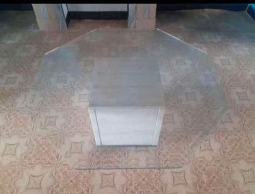 Table de salon, Huis en Inrichting, Tafels | Salontafels, Zo goed als nieuw, Glas, Ophalen