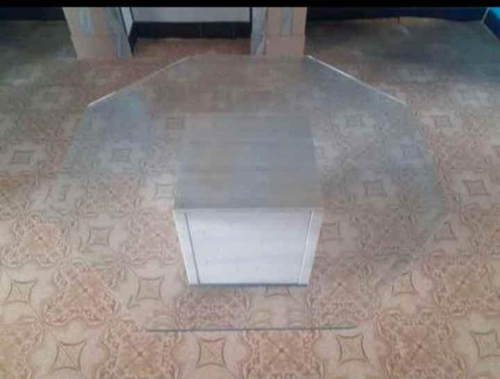 Table de salon, Maison & Meubles, Tables | Tables de salon, Comme neuf, Verre, Enlèvement