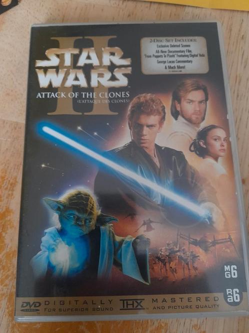 Star wars II Attack of the clones 2-disc-editie + muismat, Cd's en Dvd's, Dvd's | Science Fiction en Fantasy, Zo goed als nieuw