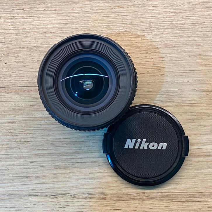 Nikon AF Nikkor 20 mm f2.8, Audio, Tv en Foto, Fotocamera's Analoog, Gebruikt, Spiegelreflex, Nikon, Ophalen of Verzenden