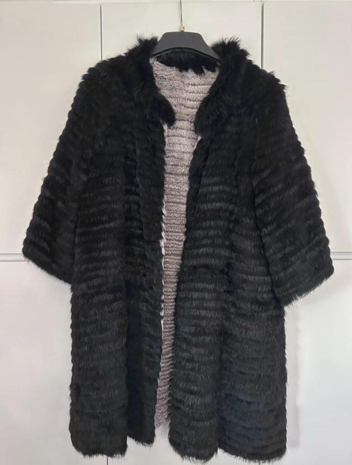 Mantel van Gerard Darel, Kleding | Dames, Jassen | Winter, Zo goed als nieuw, Maat 38/40 (M), Zwart, Ophalen of Verzenden