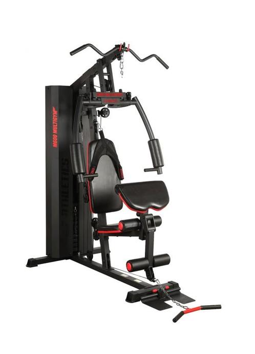 Krachtstation DC Athletics Multigym M600 - 85kg gewichten, Sport en Fitness, Fitnessapparatuur, Zo goed als nieuw, Krachtstation