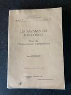 Les savanes du Bas-Congo (Duvigneaud), Boeken, Studieboeken en Cursussen, Verzenden, Paul Duvigneaud