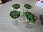 Pots de 350 ml, Ophalen of Verzenden, Zo goed als nieuw, Glas, Kom(men)