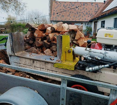 houtkliever te huur met urenteller, Tuin en Terras, Kloofmachines, Benzine, Ophalen of Verzenden