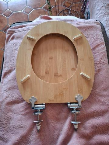 Houten WC-bril  SPLINTERNIEUW beschikbaar voor biedingen