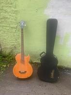 Washburn AB20 semi acoustic bass met koffer, Muziek en Instrumenten, Ophalen of Verzenden, Zo goed als nieuw, Semi-akoestisch
