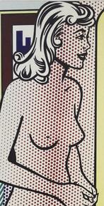 Roy Lichtenstein: lithografie verkocht ingelijst, Ophalen of Verzenden