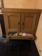 Buffet en bois massif, Ophalen, Gebruikt, 100 tot 150 cm, 150 tot 200 cm