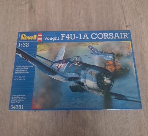 Revell F4U Corsair 1/32, Hobby en Vrije tijd, Modelbouw | Vliegtuigen en Helikopters, Nieuw, Vliegtuig, Groter dan 1:72, Revell